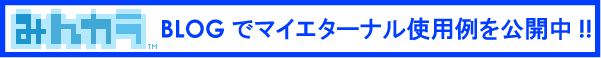 みんカラブログ　マイエターナル使用例