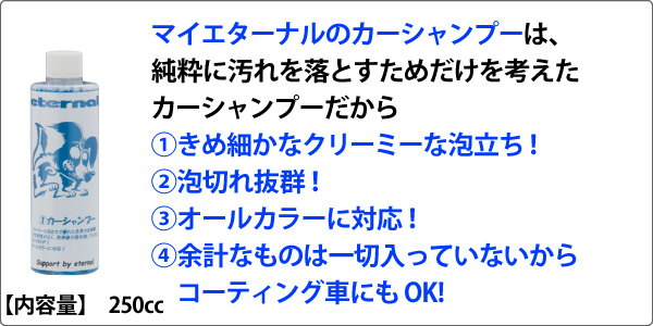 マイエターナル　カーシャンプー　ムートングリップモップ　鉄粉取り　特別セット